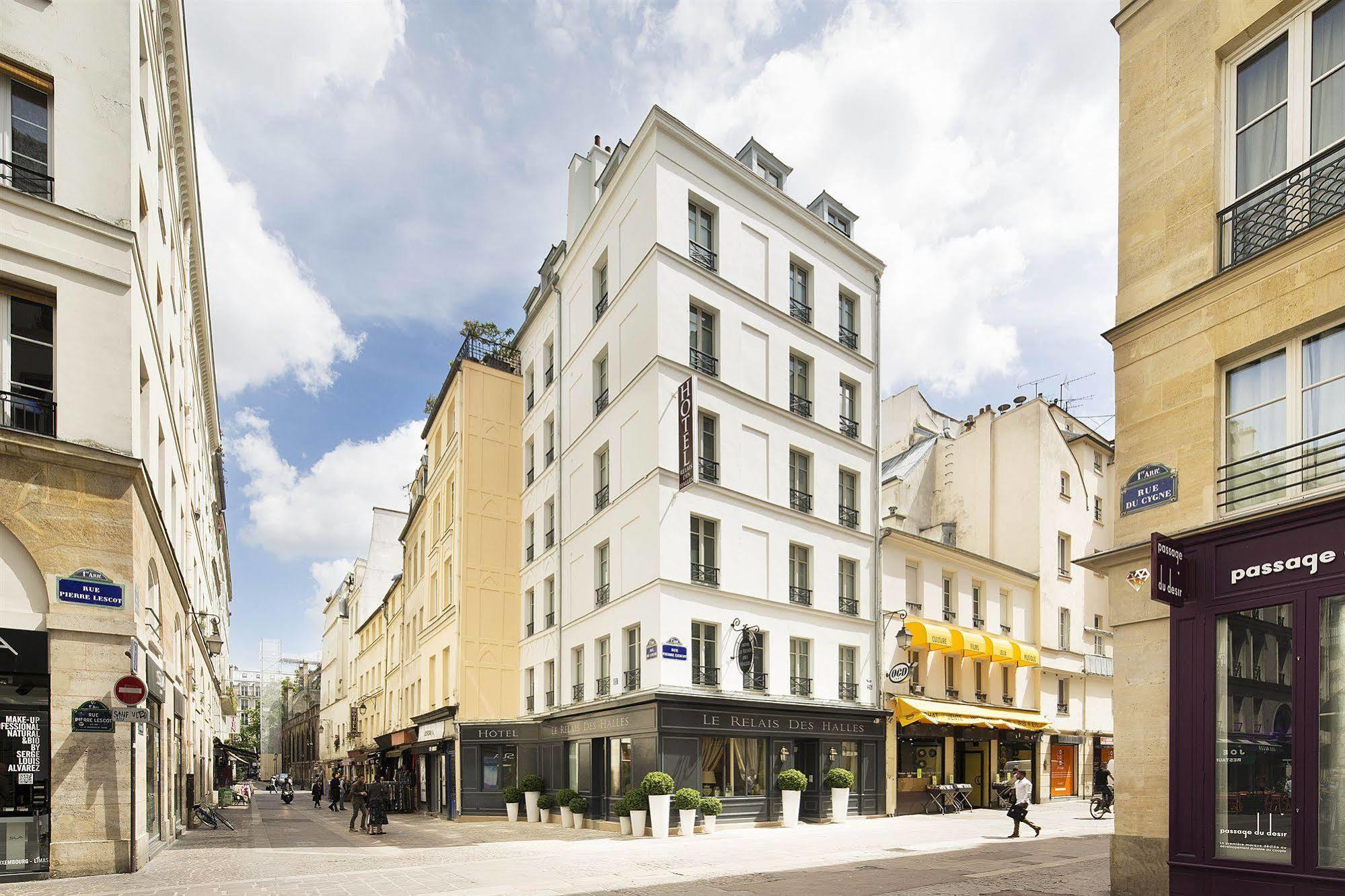 Hotel Le Relais Des Halles Párizs Kültér fotó